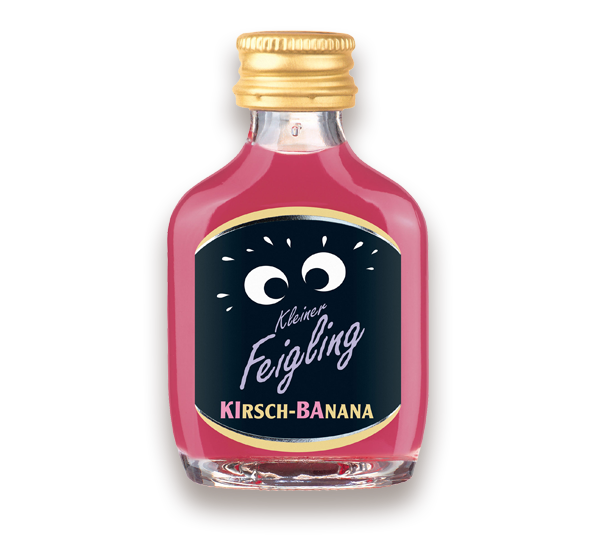 Flasche Kleiner Feigling Kirsch Banana